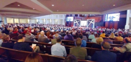 2018년 11월 조지아주 마리에타의 마운트베델연합감리교회에서 열린 웨슬리언약협회의 글로벌 행사. 약 2,500여 명이 참석했다. ⓒ웨슬리언약협회 페이스북