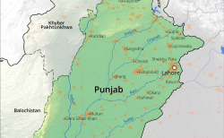 파키스탄 동부와 인도 북서부에 위치한 펀자브 주 