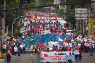 파나마 거리 봉쇄 시위
