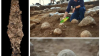 예루살렘서 발견된 전쟁용 돌과 화살촉 
