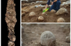 예루살렘서 발견된 전쟁용 돌과 화살촉 