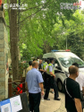 지난 8월 14일, 이른비 언약교회 성도들이 청두시 우허우구의 한 찻집에서 주일 예배를 드릴 때 경찰이 급습했다. ©한국 순교자의 소리