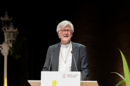 WCC 중앙위 새 의장으로 선출된 독일 바이에른복음주의루터교회 하인리히 베드포드-스트롬(Heinrich Bedford-Strohm) 주교. ©WCC