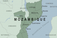 모잠비크 지도