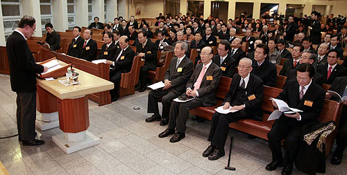 이날 한복협 기도회에는 많은 교계 인사들이 참석해 한국교회가 나아갈 길을 함께 고민했다. ⓒ고준호 기자 