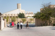카타르 메사이미어 복합단지 안에 있는 가톨릭교회 전경. ⓒ오픈도어 인터내셔널