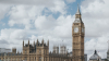 영국 런던의 국회의사당과 빅 벤