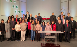 만남의교회에서 진행된 2022 밸리교협 성탄연합예배