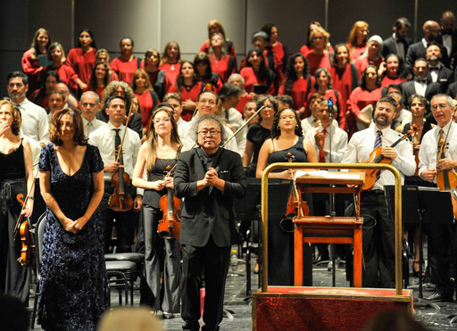 아르헨티나 코르도바주립교향악단과 산마르틴 극장에서 베르디 레퀴엠을 지휘한 월드미션대 윤임상 교수