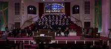 2023년 1월 1일 미국 사우스캐롤라이나 렉싱턴 호렙산 연합감리교회에서 열린 전통예배. ©유튜브 캡처