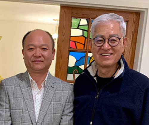 김세호 대표(좌)와 티모시 하  회장