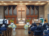 故 은준관 목사의 장례예식이 20일 오전 서울 신촌 연세대학교 루스채플에서 거행됐다. ©최승연 기자