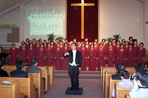 지난해 11월 11일 6회 신광교회서 진행된 정기공연