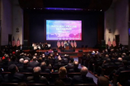 미국 국가조찬기도회가 2일 워싱턴 D.C. 국회의사당에서 열렸다. ⓒCBN News 유튜브 영상 캡쳐
