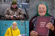 성경을 받은 우크라이나 사람들 ©대한성서공회