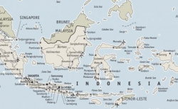인도네시아 지도. ⓒ위키미디어