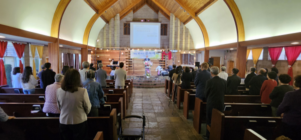 남가주예수사랑교회 창립 10주년 감사예배 및 임직식