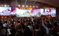 2024 서울 제4차 로잔대회와 한국교회 영적 대각성을 위한 714 기도대성회가 7월 14일 인천 송도 컨벤시아에서 진행되던 모습. ⓒ송경호 기자