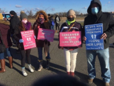 ▲낙태 반대 운동인 ‘생명을 위한 행진’ 캠페인에 참가한 미국인들. ⓒ미국 크리스천포스트