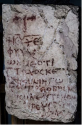 시편 86편 의역한 고대 비문. ©Shai Halevi/Israel Antiquities Authority