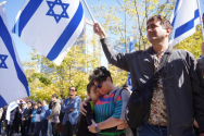 하마스의 잔혹함을 규탄하고 이스라엘을 지지하는 집회가 17일 오전 11시 광화문에서 열렸다. ⓒ송경호 기자