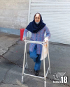 60세의 이란 기독교 개종자 미나 카자비.