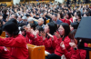 지난 20일 희망의 대한민국을 위한 한국교회 연합기도회에서 다음세대 아이들이 기도하는 모습(위 사진은 본 기사 내용과 직접적 관련이 없음).