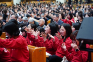 지난 20일 희망의 대한민국을 위한 한국교회 연합기도회에서 다음세대 아이들이 기도하는 모습(위 사진은 본 기사 내용과 직접적 관련이 없음).
