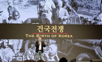 영화 &lt;건국전쟁&gt;의 김덕영 감독. ⓒ김덕영 감독 공식 소셜미디어