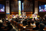 우남 이승만 건국대통령 탄신 149주년 기념식 및 기념예배가 26일(화) 오후 2시 정동제일교회에서 열렸다. ⓒ송경호 기자