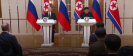 방북한 러시아 푸틴 대통령(왼쪽)과 김정은 북한 국무위원장. ⓒ현지 영상 캡처