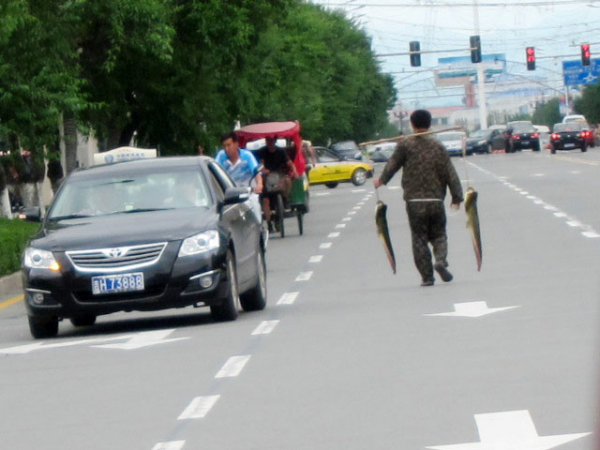 10년전 중국 시내 도로의 모습