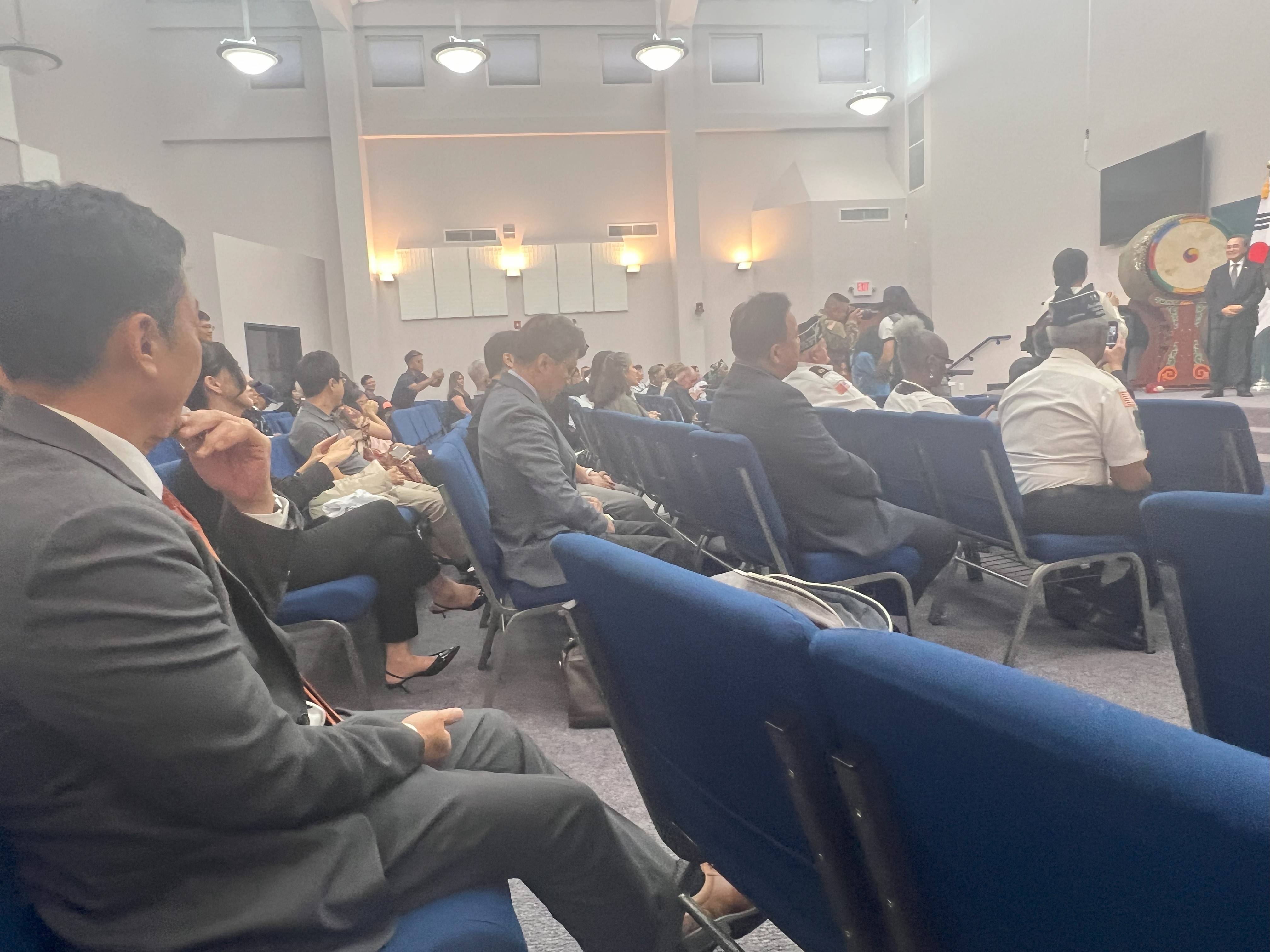 한국전 참전용사와 가족들 모여 자유와 희생의 의미 되새겨