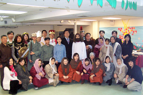 이번 뮤지컬에 참여하는 출연진들.