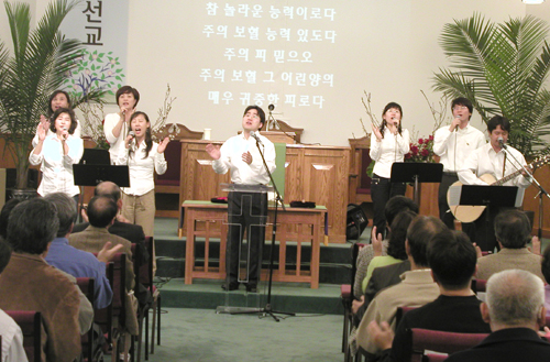 은혜로운 찬양을 선사한 소리모아찬양팀