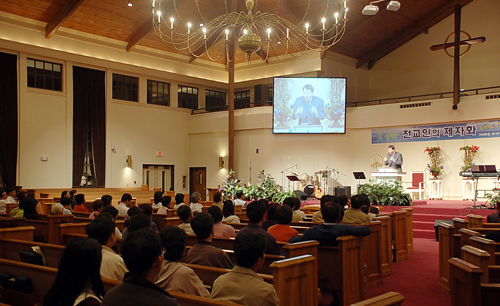 박수웅 장로 초청 수요예배