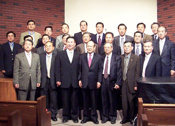 빌리그래함 뉴욕전도대회 한인 주요임원들