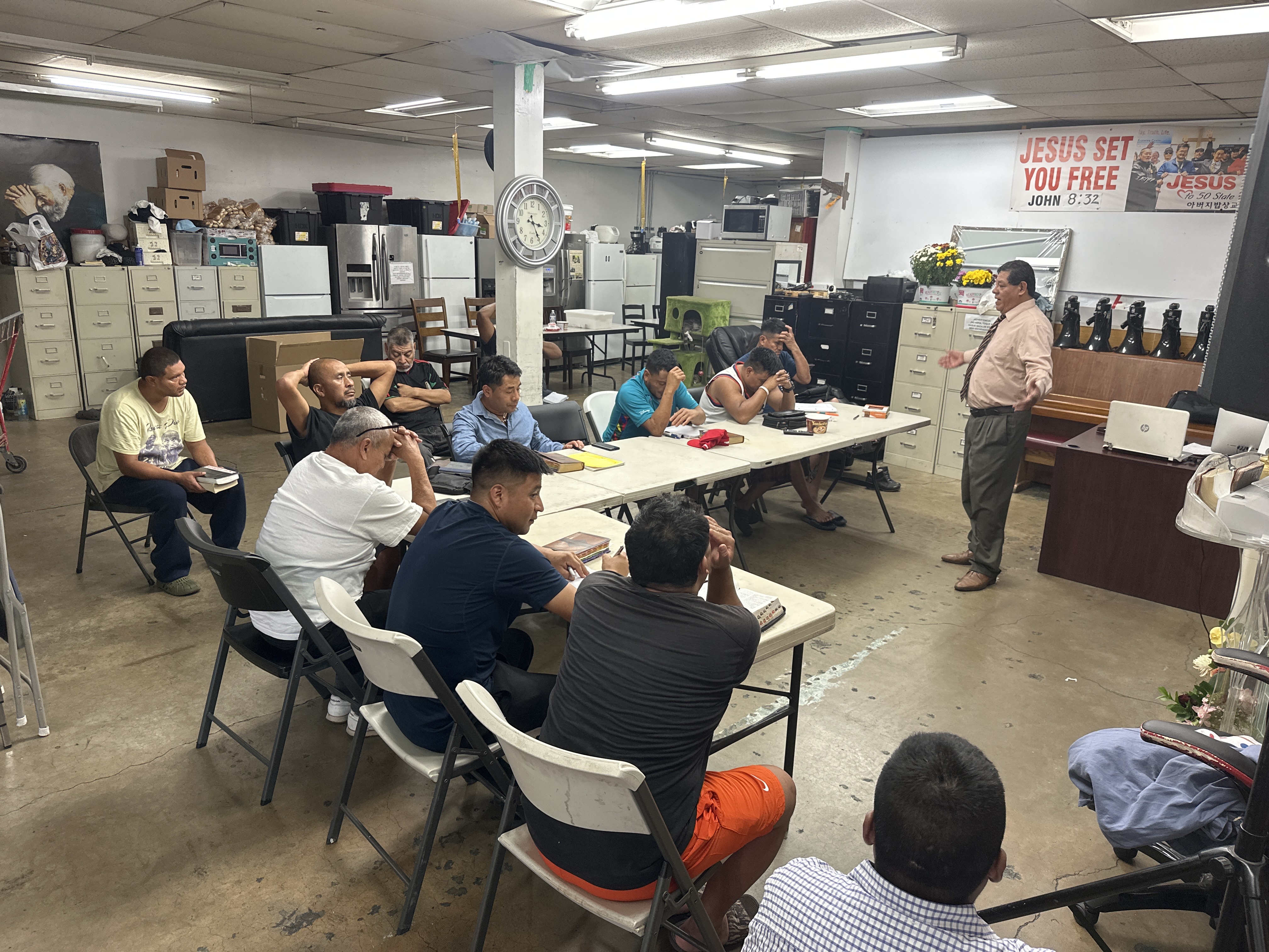 아버지밥상교회 홈리스 선교보고