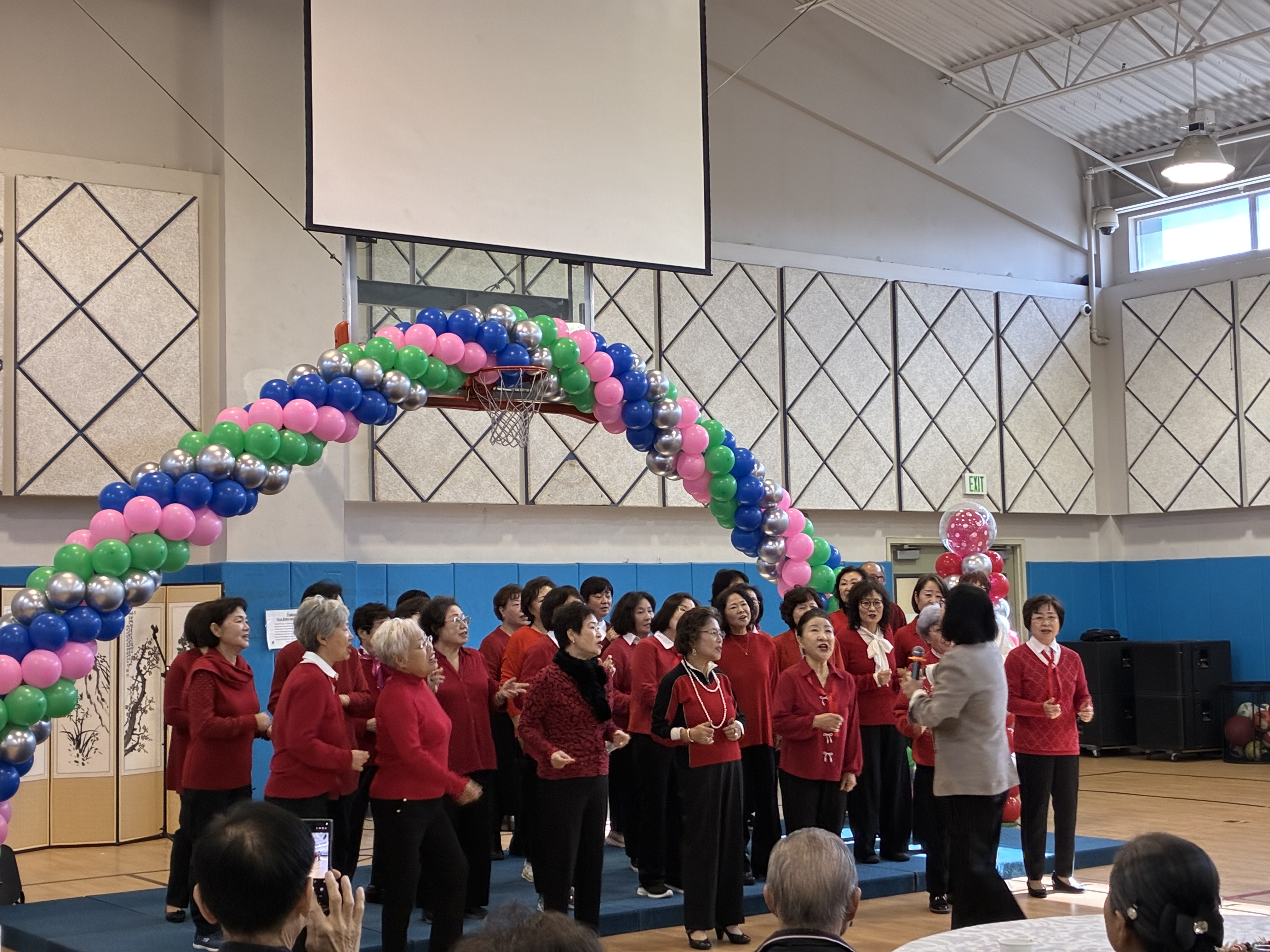  인랜드교회 에버그린 문화원 종강 발표회