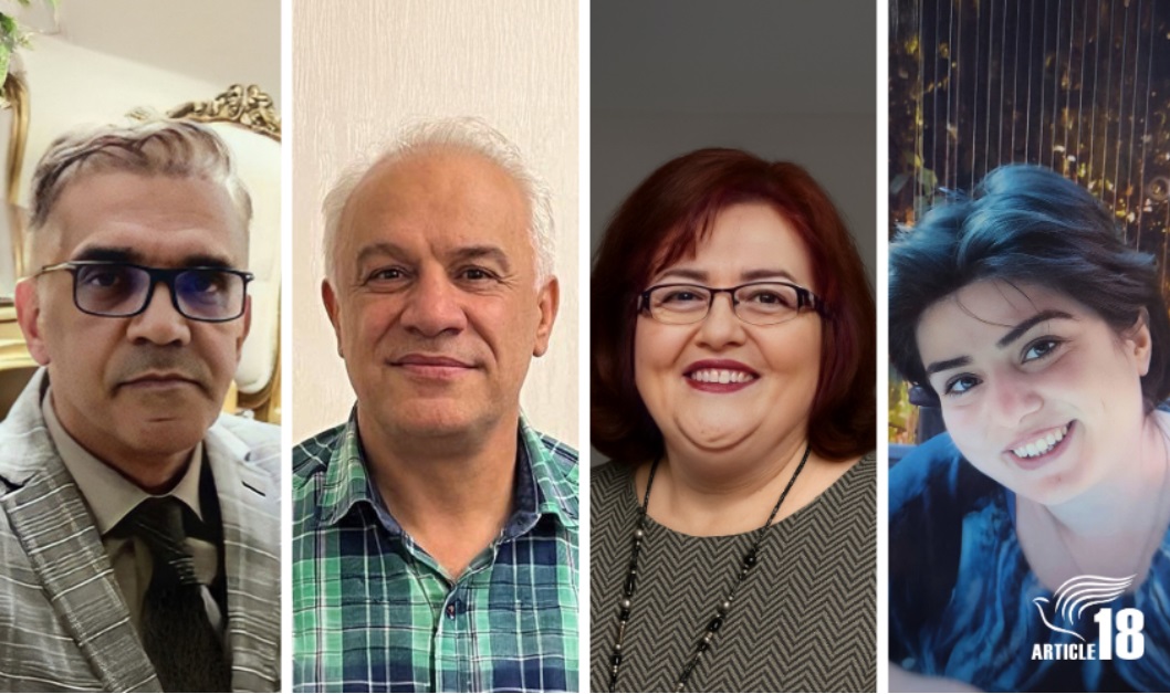 ▲(왼쪽부터 순서대로) 나세르 나바르드 골-타페, 조셉과 리다 샤바지안, 아이다 나자플로우. ⓒ아티클18