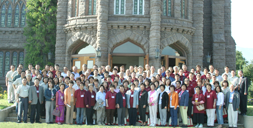 지난 2007년 드림교회에서 열린 전국지도자대회 참석자들 