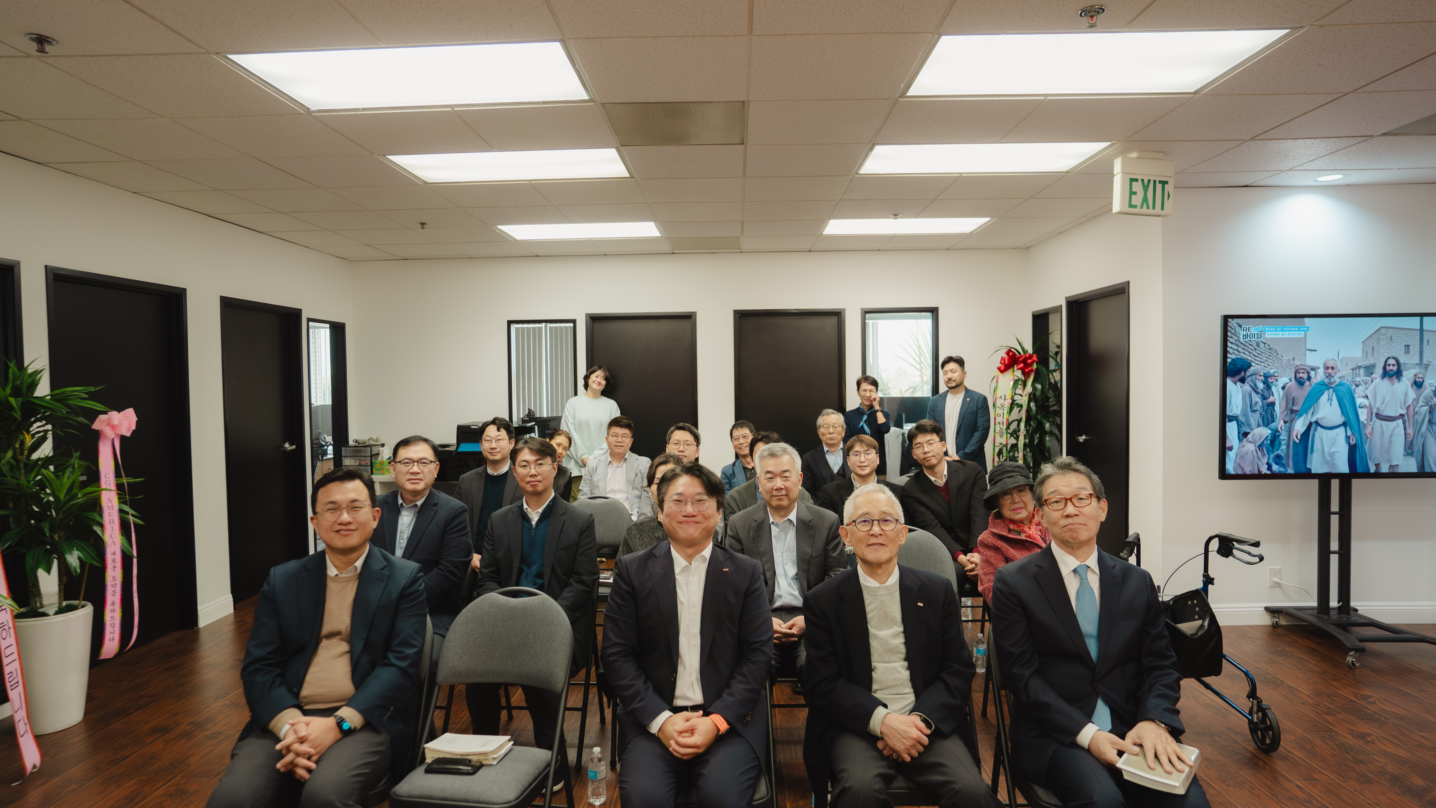 CGN TV 사무실 이전 감사예배