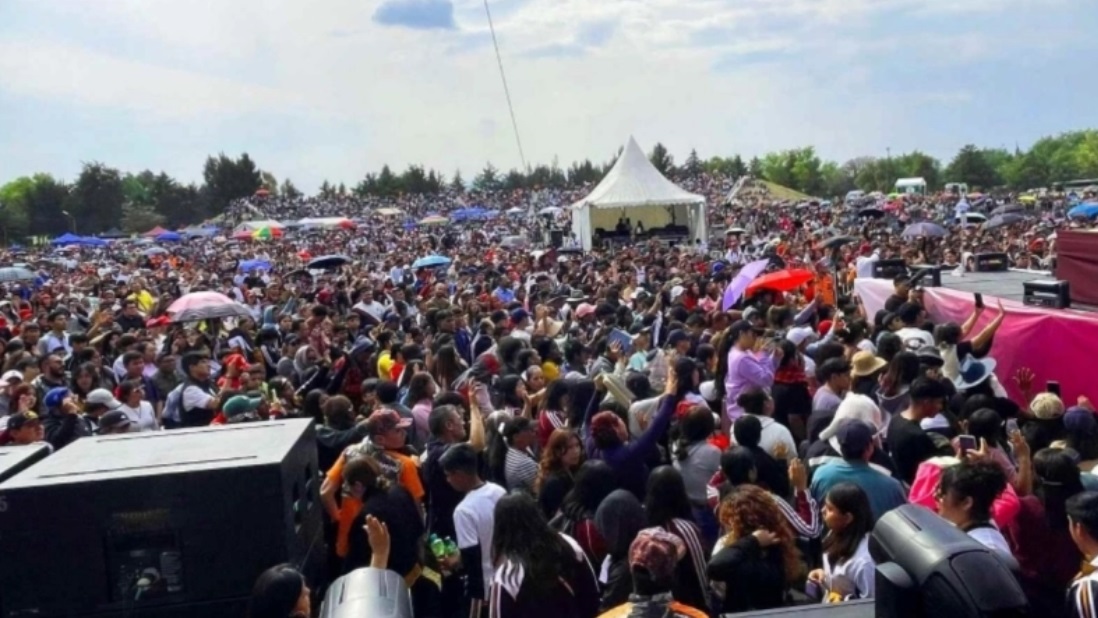 ▲제4회 UNIFEST 페스티벌이 멕시코주 테카막의 시에라 에르모사 생태 및 스포츠 공원에서 열렸다. ⓒ닉 부이치치