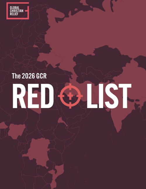 ▲2026 글로벌크리스천릴리프 적색 목록 보고서 표지.
