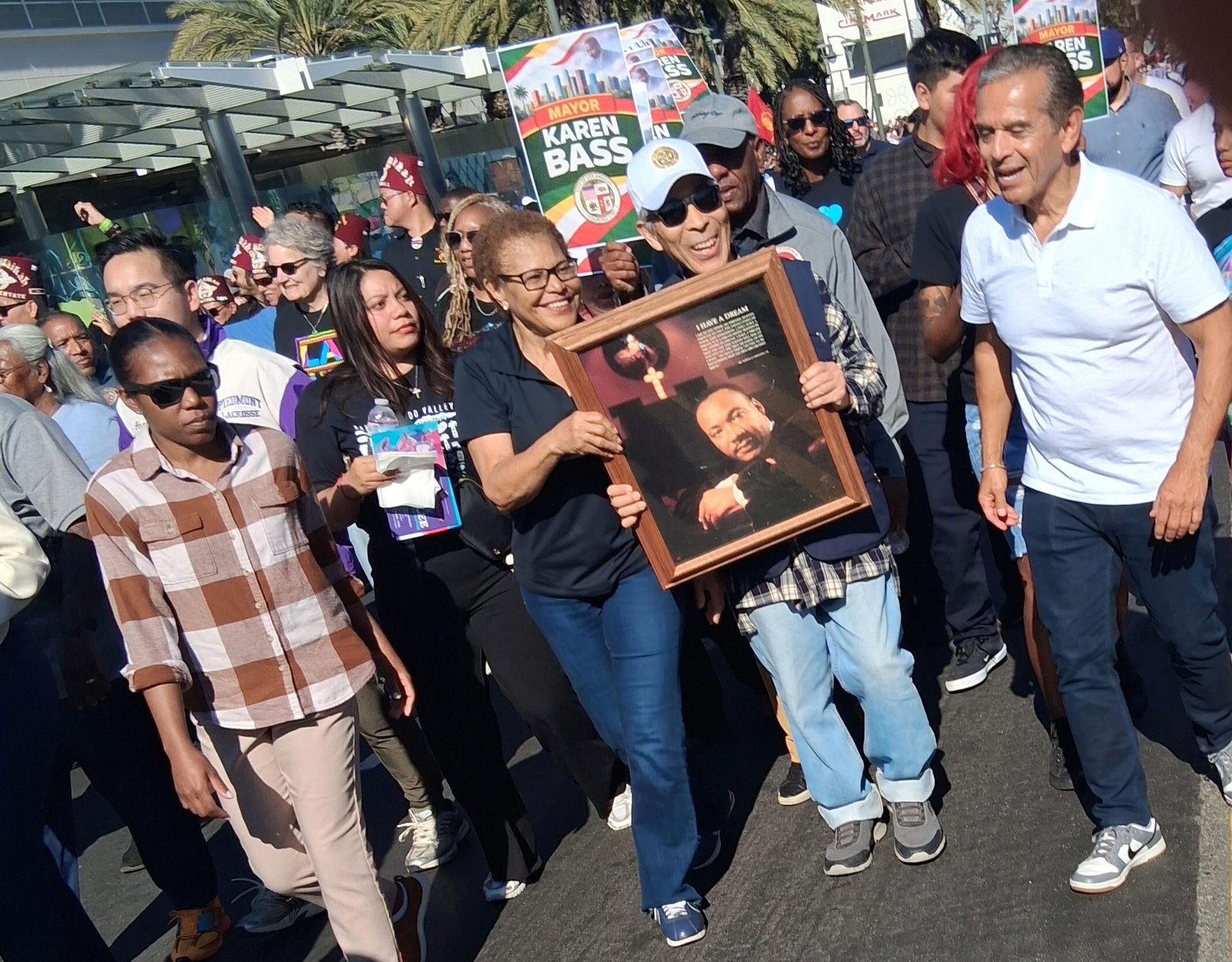 류당렬 목사 루터 킹 퍼레이드 행진