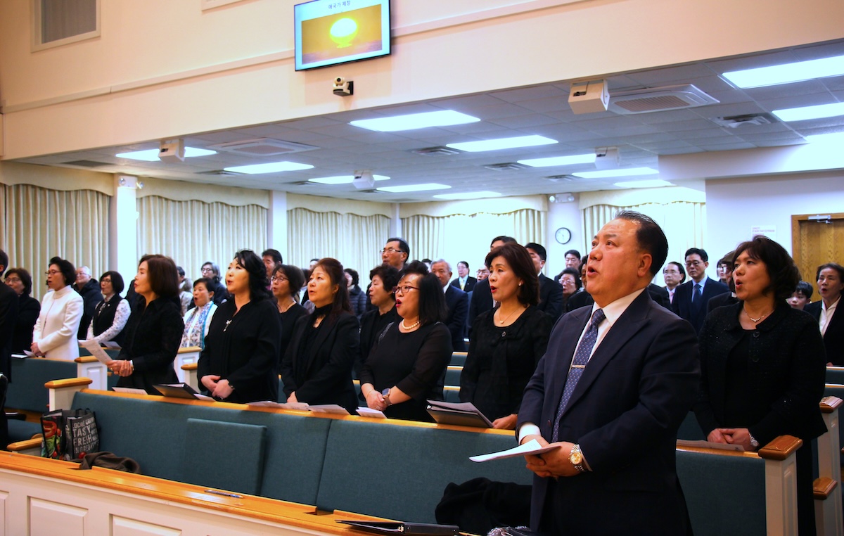 뉴욕한인원로목사회 주관으로 삼일절 107주년 기념예배가 1일 만나교회에서 열렸다.