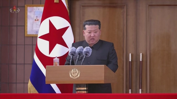 김정은 국무위원장. ©조선중앙TV 캡처