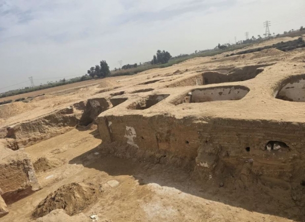 이집트 관광유적부는 이집트 고고학자들이 나일강 삼각주에서 1,500년 된 수도원 유적지를 발굴했다고 발표했다. ©Egypt Ministry of Tourism and Archives