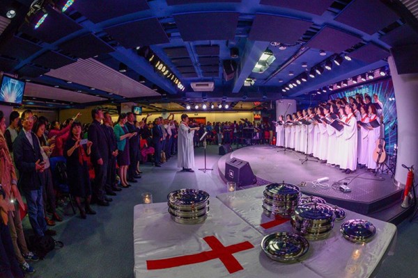 시온 교회 예배 장면 ©한국VOM