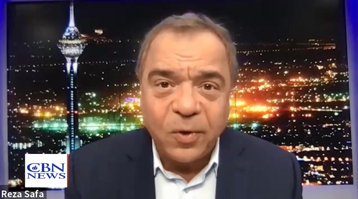 레자 사파 목사. ⓒCBN 뉴스 보도화면 캡처